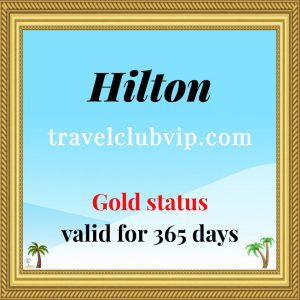Hilton Gold For 365 Days | Free Breakfast & Room upgrade. See description