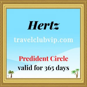 Hertz President’s Circle Membership Upgrade for 365 days