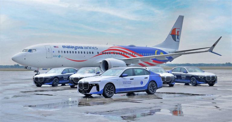Malaysia Airlines Now Offers BMW-i7 Transfer Service At KLIA’s Satellite Terminal For Premium Passengers