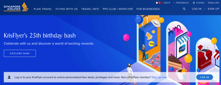 How to register Singapore Airlines account?